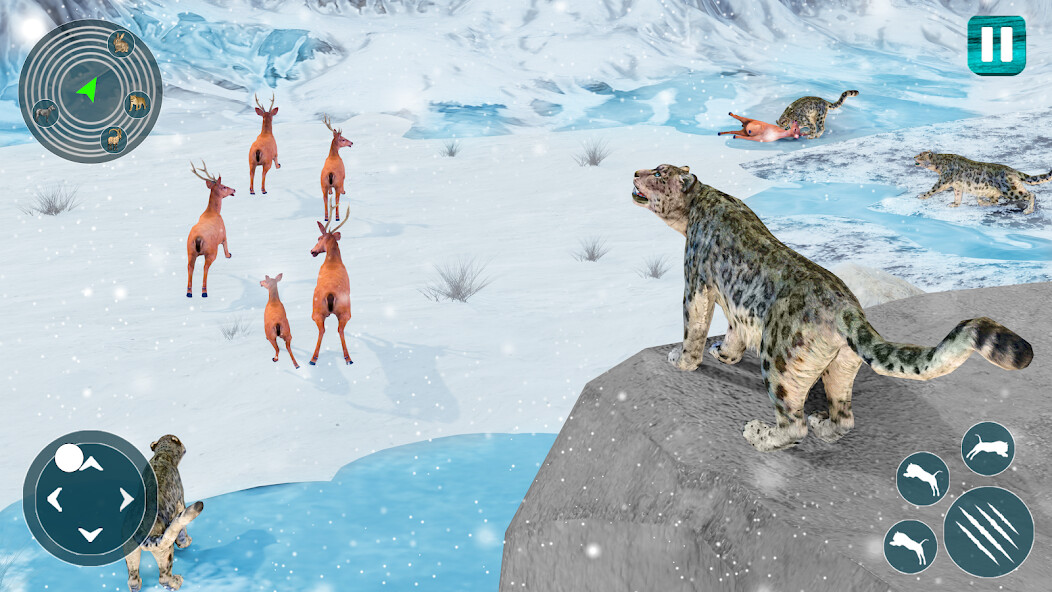 Run android online APK Wild Snow Leopard Simulator from MyAndroid or emulate Wild Snow Leopard Simulator using MyAndroid