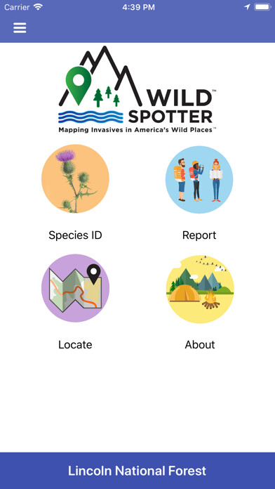 Emulate iPhone app Wild Spotter using MyAndroid