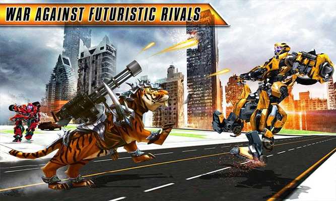 Emulate Android APK Wild Tiger Transforming Robot Battle Robot Games Emulate Android APK Wild Tiger Transforming Robot Battle Robot Games