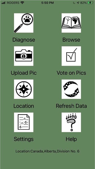 Emulate iPhone app WildTracks using MyAndroid