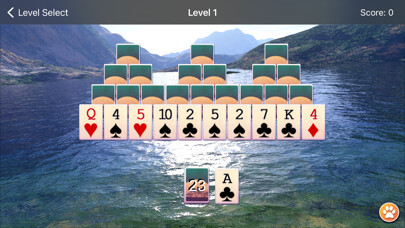 Emulate iPhone app Wild Tri-Peaks using MyAndroid