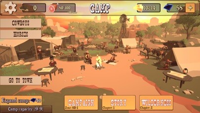 Emulate iPhone app Wild West Arena using MyAndroid