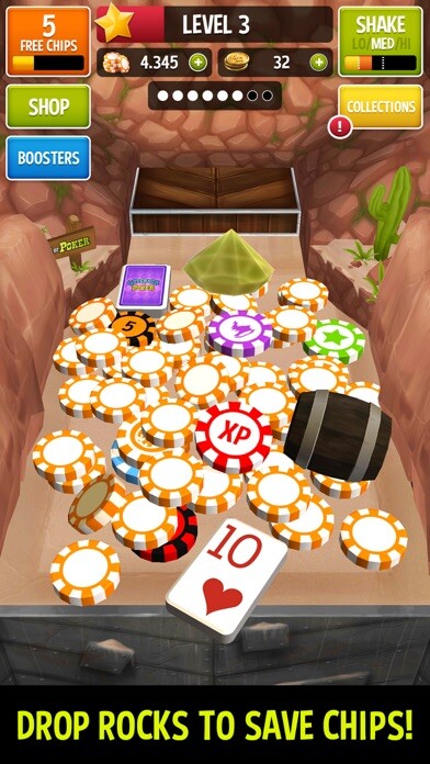 Emulate iPhone app Wild West Chip Dozer - OFFLINE using MyAndroid