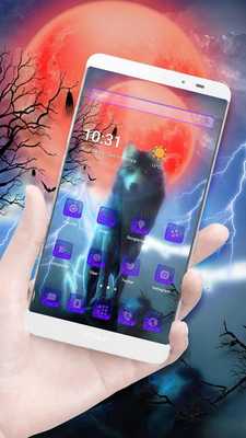 Emulate Android APK Wild Wolf Blood Moon theme Emulate Android APK Wild Wolf Blood Moon theme