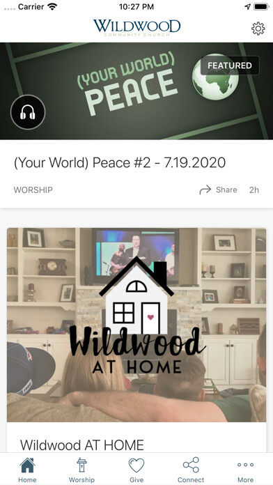 Emulate iPhone app Wildwood Community Church using MyAndroid Emulate iPhone app Wildwood Community Church using MyAndroid
