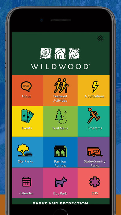 Emulate iPhone app Wildwood Parks & Recreation using MyAndroid