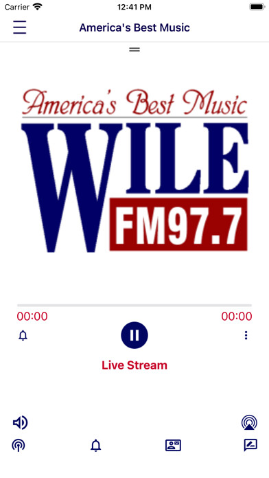 Emulate iPhone app WILE 97.7FM Radio using MyAndroid Emulate iPhone app WILE 97.7FM Radio using MyAndroid