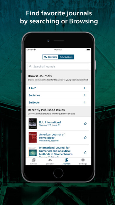 Emulate iPhone app Wiley Online Library using MyAndroid Emulate iPhone app Wiley Online Library using MyAndroid