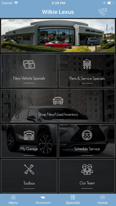 Emulate iPhone app Wilkie Lexus MLink using MyAndroid Emulate iPhone app Wilkie Lexus MLink using MyAndroid