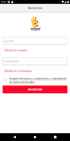 Run android online APK Willard Mi Empresa from MyAndroid or emulate Willard Mi Empresa using MyAndroid
