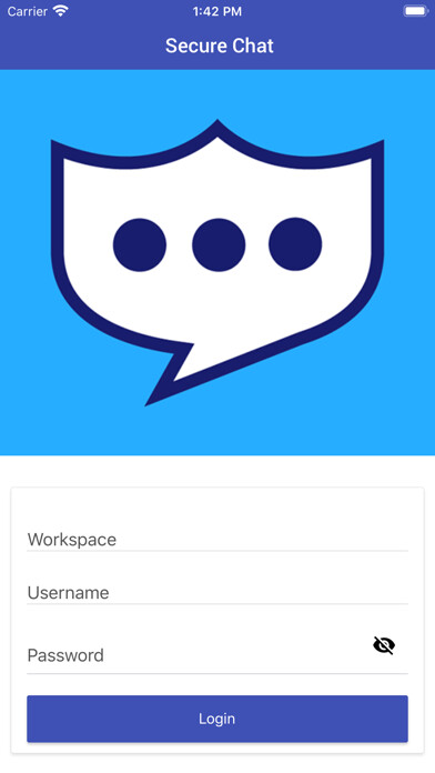 Emulate iPhone app Willetts Secure Chat using MyAndroid