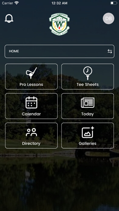 Emulate iPhone app Williamsport Country Club using MyAndroid Emulate iPhone app Williamsport Country Club using MyAndroid