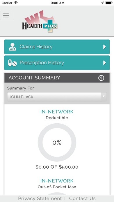 Emulate iPhone app Willis-Knighton Health Plus using MyAndroid