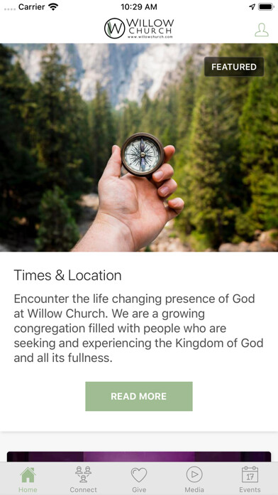 Emulate iPhone app Willow Church using MyAndroid Emulate iPhone app Willow Church using MyAndroid