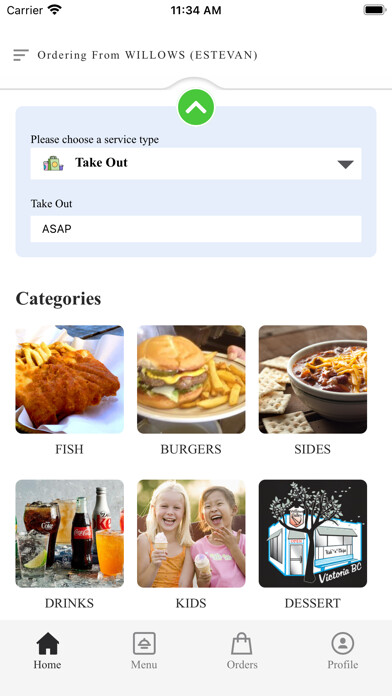 Emulate iPhone app WILLOWS GALLEY using MyAndroid Emulate iPhone app WILLOWS GALLEY using MyAndroid