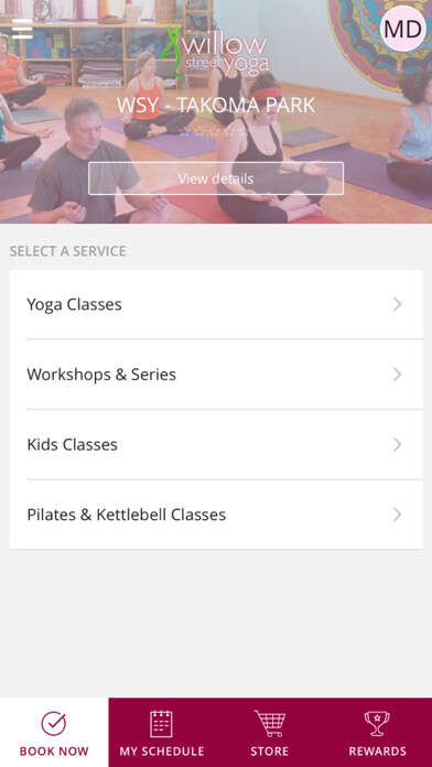Emulate iPhone app Willow Street Yoga using MyAndroid Emulate iPhone app Willow Street Yoga using MyAndroid