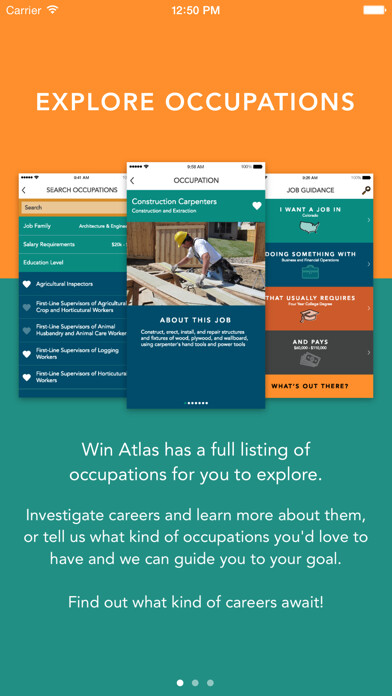 Emulate iPhone app WIN Atlas: Career Planning & Exploration using MyAndroid Emulate iPhone app WIN Atlas: Career Planning & Exploration using MyAndroid