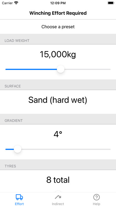 Emulate iPhone app Winching using MyAndroid