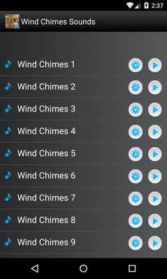 Emulate Android APK Wind Chimes Sounds Emulate Android APK Wind Chimes Sounds