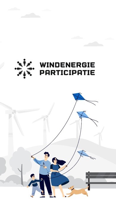 Emulate iPhone app Windenergie Participatie using MyAndroid