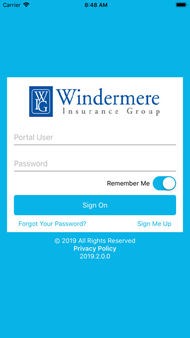 Emulate iPhone app Windermere Insurance Group using MyAndroid Emulate iPhone app Windermere Insurance Group using MyAndroid