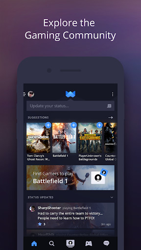 Run android online APK Wind - Find gamers to play with from MyAndroid or emulate Wind - Find gamers to play with using MyAndroid