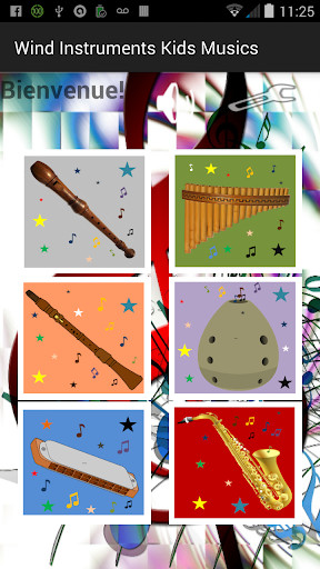 Run android online APK Wind Instruments Kids musics from MyAndroid or emulate Wind Instruments Kids musics using MyAndroid
