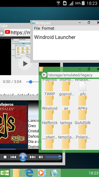 Run android online APK Windroid Launcher from MyAndroid or emulate Windroid Launcher using MyAndroid Run android online APK Windroid Launcher from MyAndroid or emulate Windroid Launcher using MyAndroid