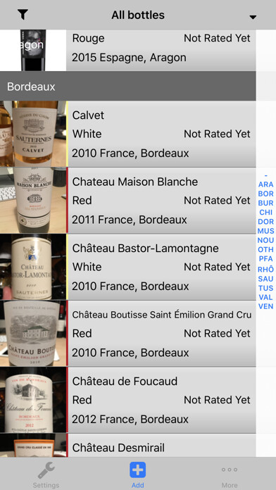 Emulate iPhone app Wine Cellar using MyAndroid Emulate iPhone app Wine Cellar using MyAndroid