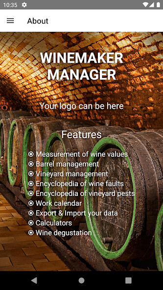 Run android online APK Winemaker manager from MyAndroid or emulate Winemaker manager using MyAndroid Run android online APK Winemaker manager from MyAndroid or emulate Winemaker manager using MyAndroid