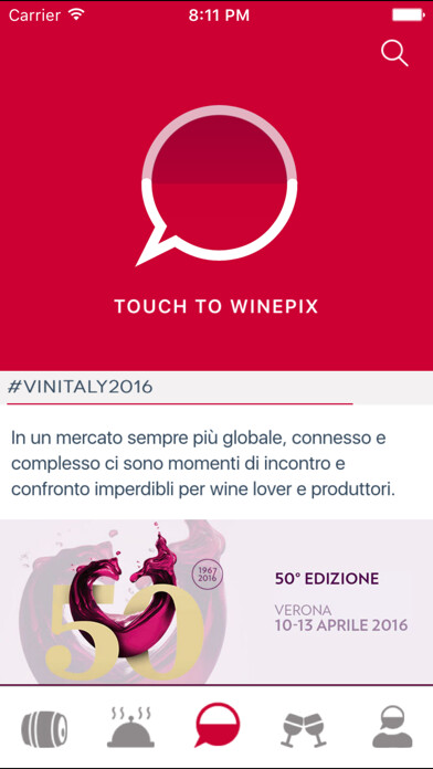 Emulate iPhone app WinePIX - sardinia wines and more using MyAndroid Emulate iPhone app WinePIX - sardinia wines and more using MyAndroid