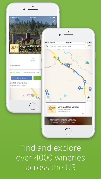 Emulate iPhone app Wine Routes using MyAndroid Emulate iPhone app Wine Routes using MyAndroid