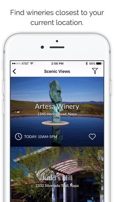 Emulate iPhone app Winery Guide - Napa Valley using MyAndroid Emulate iPhone app Winery Guide - Napa Valley using MyAndroid