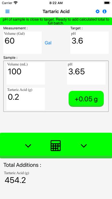 Emulate iPhone app Wine+ using MyAndroid