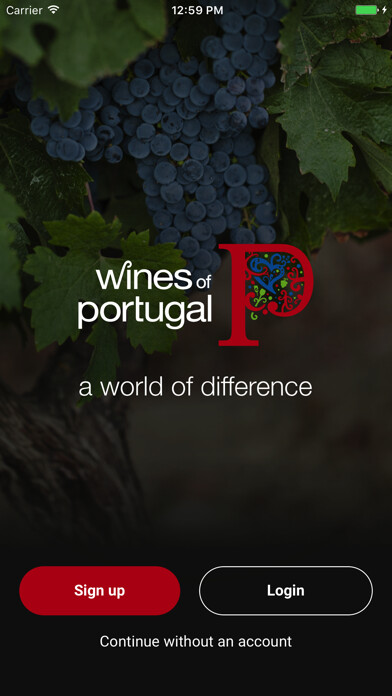 Emulate iPhone app Wines of Portugal using MyAndroid Emulate iPhone app Wines of Portugal using MyAndroid