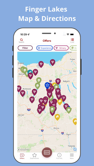 Emulate iPhone app Wine Travel Card using MyAndroid