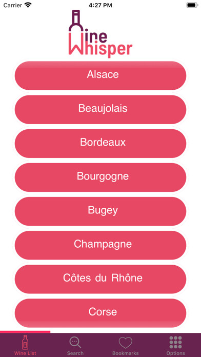 Emulate iPhone app WineWhisper using MyAndroid Emulate iPhone app WineWhisper using MyAndroid
