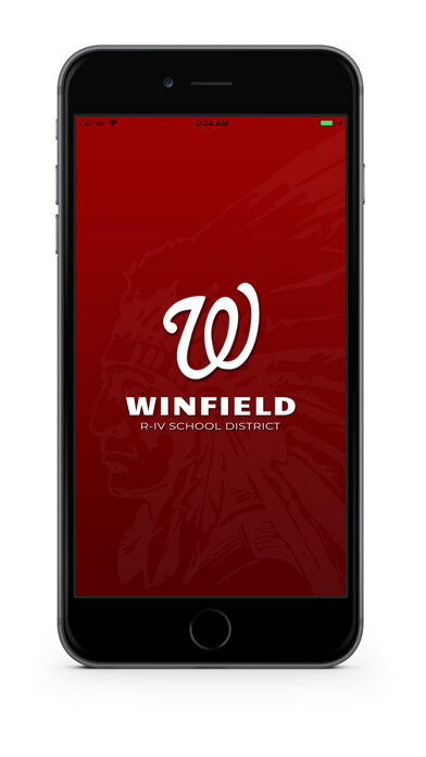 Emulate iPhone app Winfield R-IV School District using MyAndroid