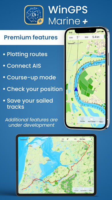 Emulate iPhone app WinGPS Marine Plus using MyAndroid