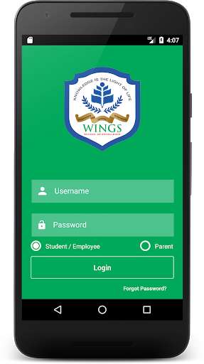 Run android online APK Wings High School Bhainsa from MyAndroid or emulate Wings High School Bhainsa using MyAndroid