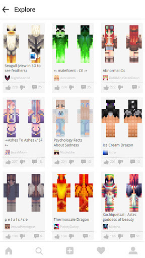 Run android online APK Wings Skins for Minecraft from MyAndroid or emulate Wings Skins for Minecraft using MyAndroid
