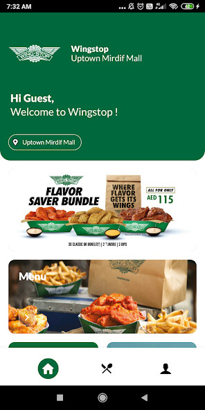 Run android online APK wingstopUAE from MyAndroid or emulate wingstopUAE using MyAndroid