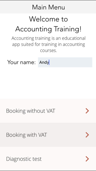 Emulate iPhone app WinKonto Accounting Training using MyAndroid Emulate iPhone app WinKonto Accounting Training using MyAndroid