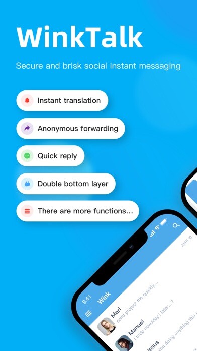 Emulate iPhone app Wink Talk using MyAndroid