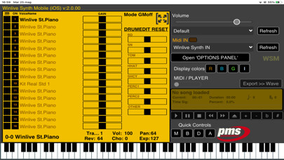 Emulate iPhone app Winlive Synth Mobile using MyAndroid Emulate iPhone app Winlive Synth Mobile using MyAndroid