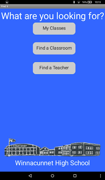 Emulate Winnacunnet School Navigation from MyAndroid or run Winnacunnet School Navigation using MyAndroid