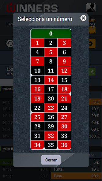 Run android online APK Winners - Asistente para ganar a la ruleta from MyAndroid or emulate Winners - Asistente para ganar a la ruleta using MyAndroid Run android online APK Winners - Asistente para ganar a la ruleta from MyAndroid or emulate Winners - Asistente para ganar a la ruleta using MyAndroid