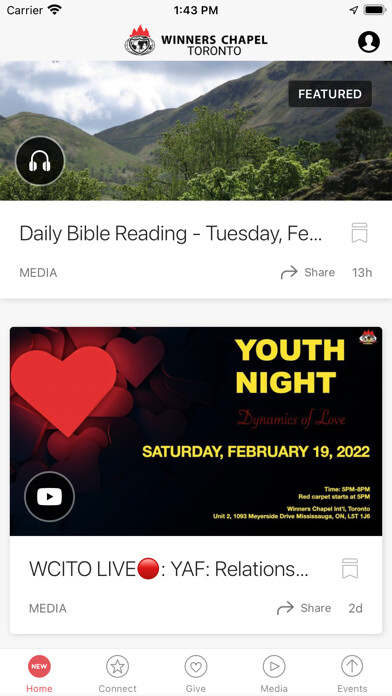 Emulate iPhone app Winners Chapel Toronto using MyAndroid Emulate iPhone app Winners Chapel Toronto using MyAndroid
