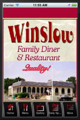 Emulate Android APK Winslow Family Diner
