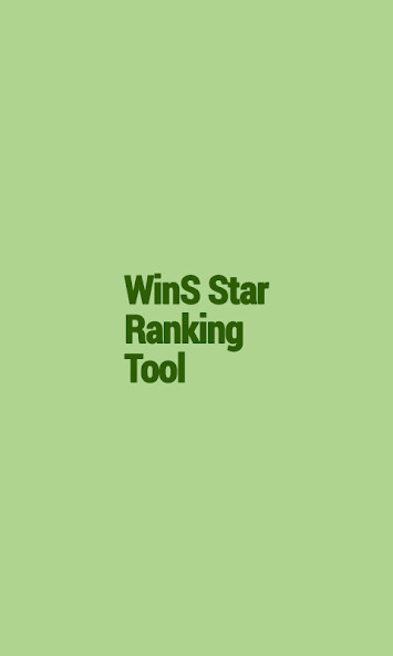 Run android online APK WinS Star Ranking Tool from MyAndroid or emulate WinS Star Ranking Tool using MyAndroid Run android online APK WinS Star Ranking Tool from MyAndroid or emulate WinS Star Ranking Tool using MyAndroid